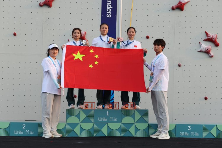 中国队斩获